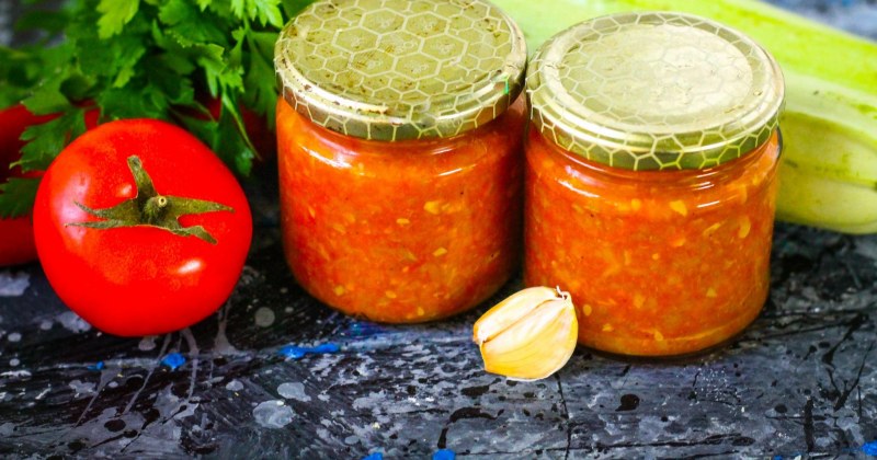 Кабачковая аджика на зиму пальчики оближешь