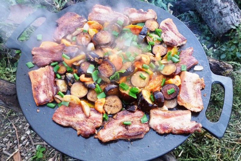 Садж кебаб мясное ассорти