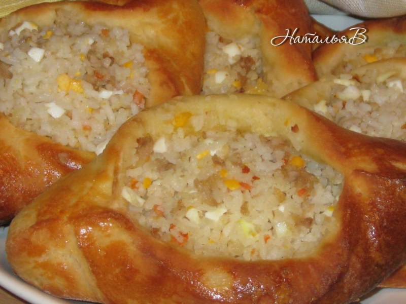 Расстегай с яйцом