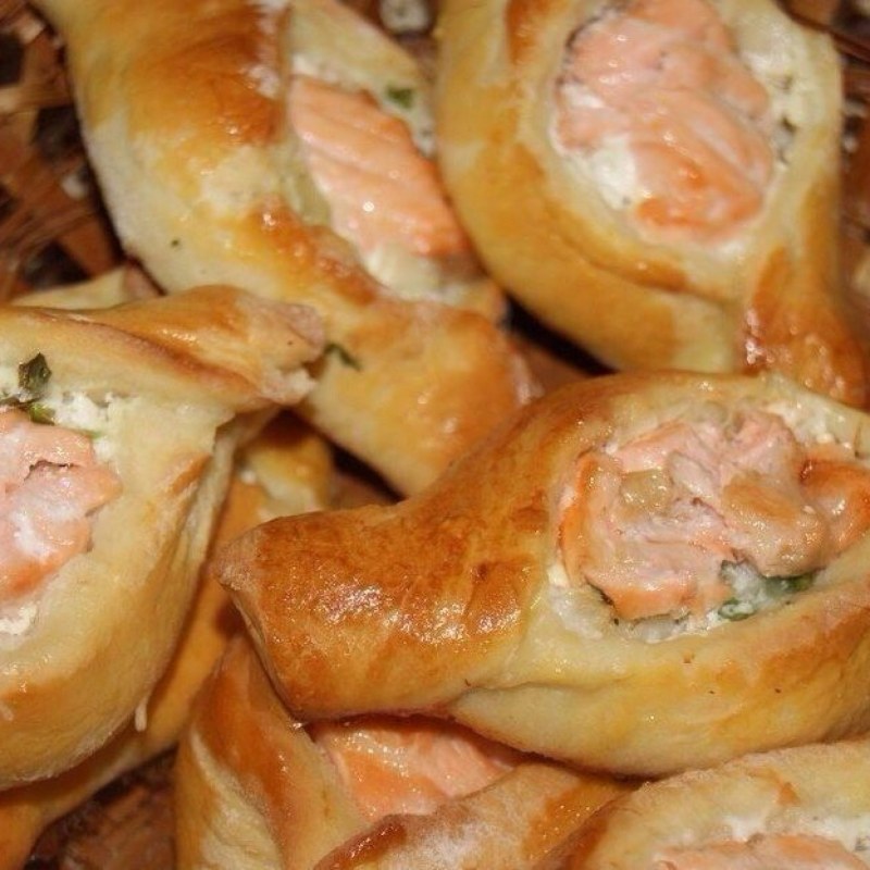 Пирожки с куриным филе