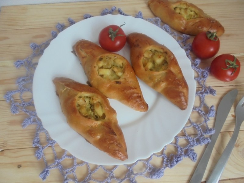 Пирожки с черемшой