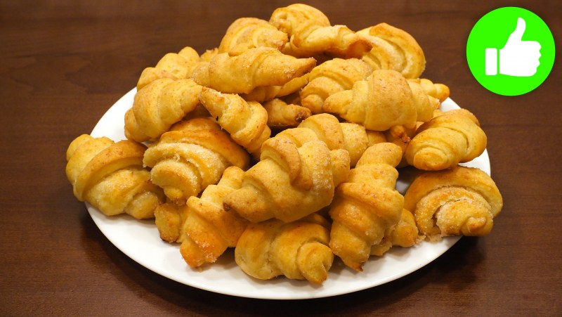 Рогалики из творога
