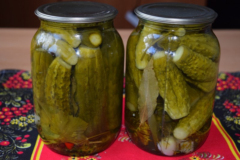 Засолка огурцов