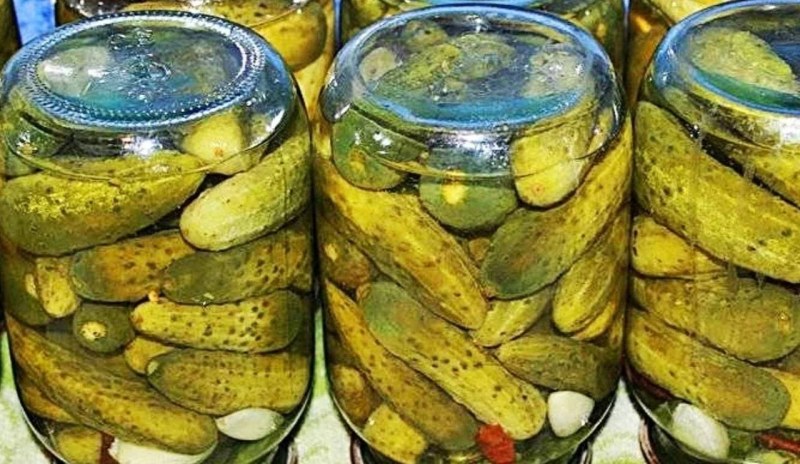 Огурцы на зиму с уксусом