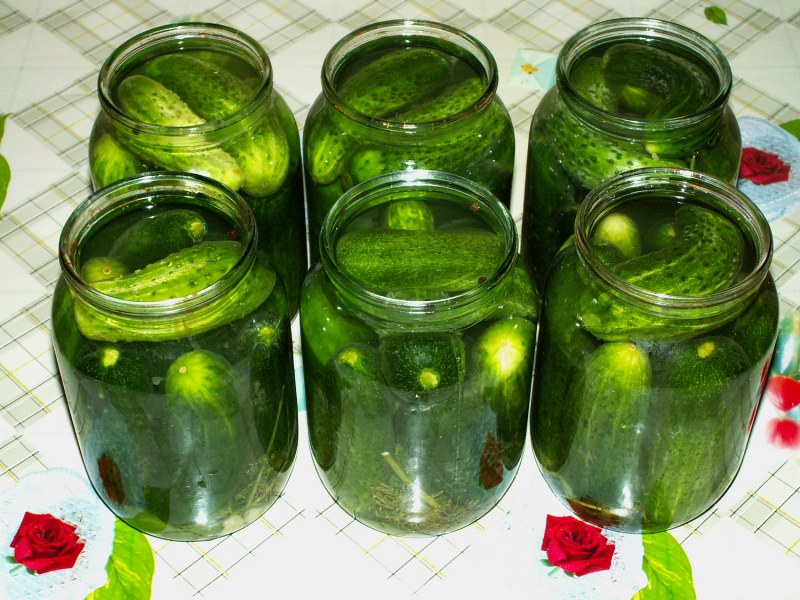 Консервирование резаных огурцов