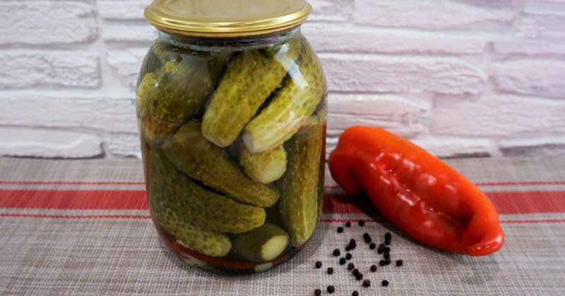 Сладкие маринованные огурцы
