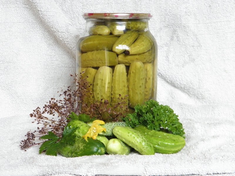 Трава для мариновки огурцов