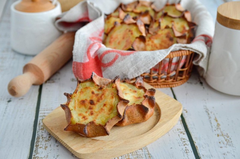 Калитки из ржаной муки с картошкой