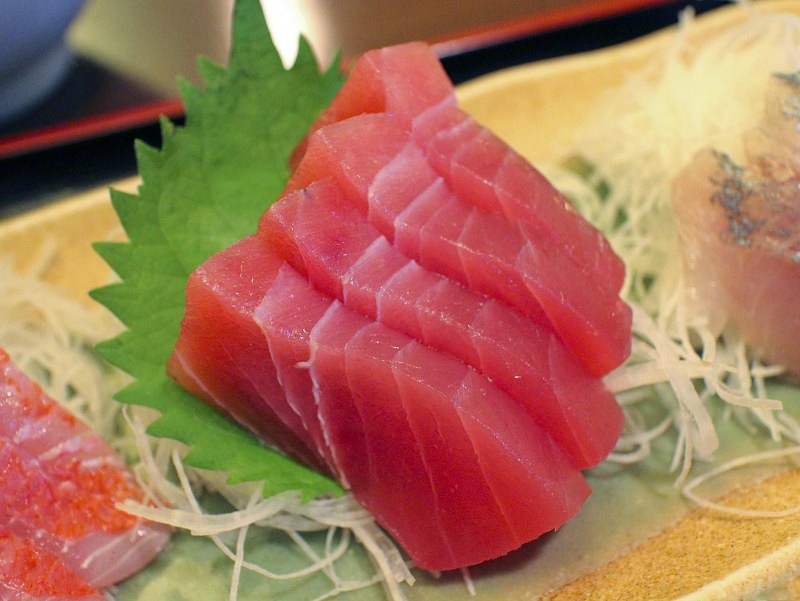 Тунец Yellowfin сашими