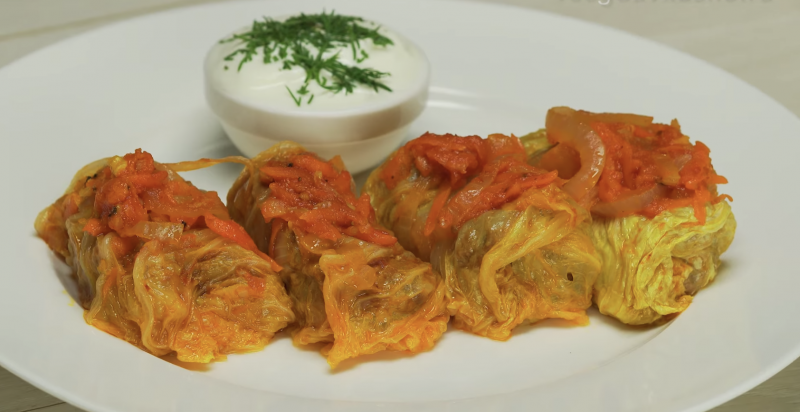 Голубцы с пекинской капустой