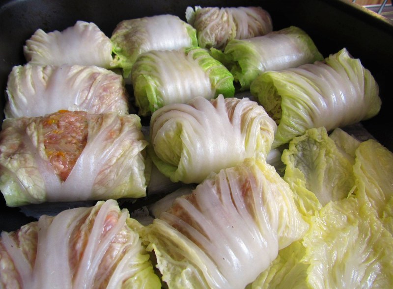 Нарезка из пекинской капусты