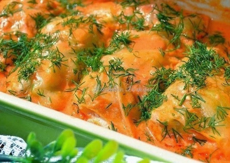 Долма из пекинской капусты