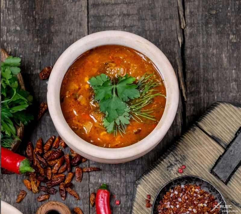 Грузинская кухня суп харчо