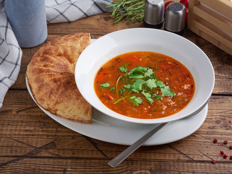 Грузинская кухня суп харчо