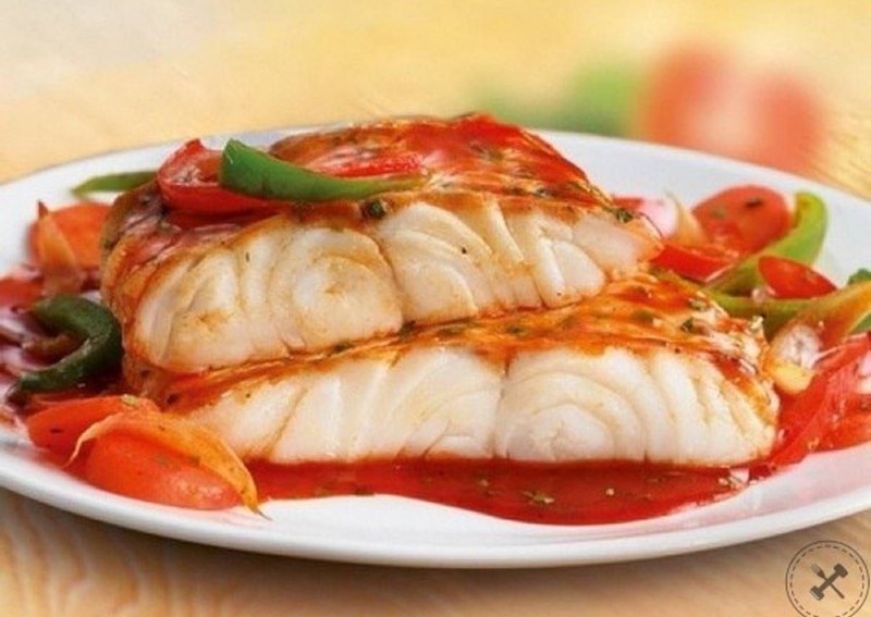 Минтай в маринаде с морковью
