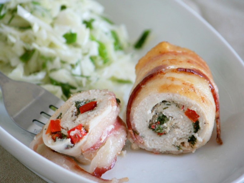 Куриные рулетики кордон Блю