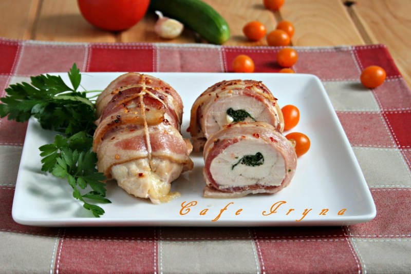 Рулет из куриной грудки