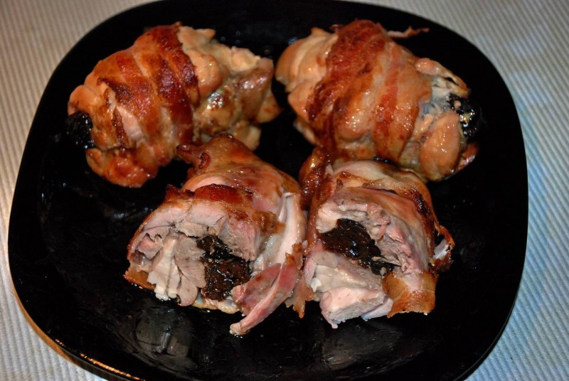 Куриные рулетики с сыром