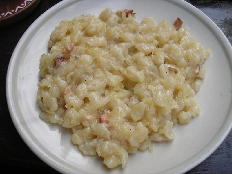 Брынзовые галушки