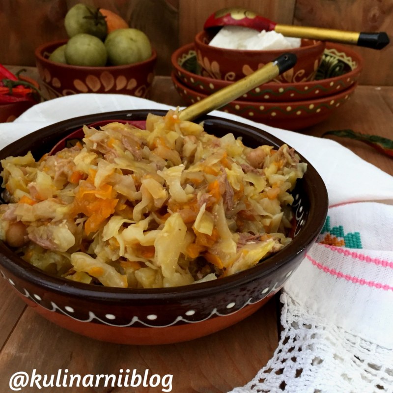 Капустные галушки