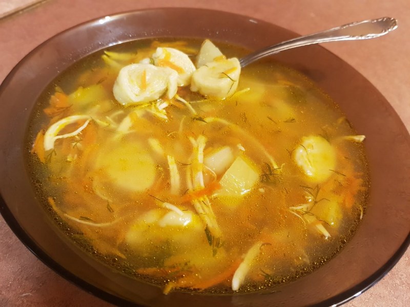 Галушки из картофеля и муки