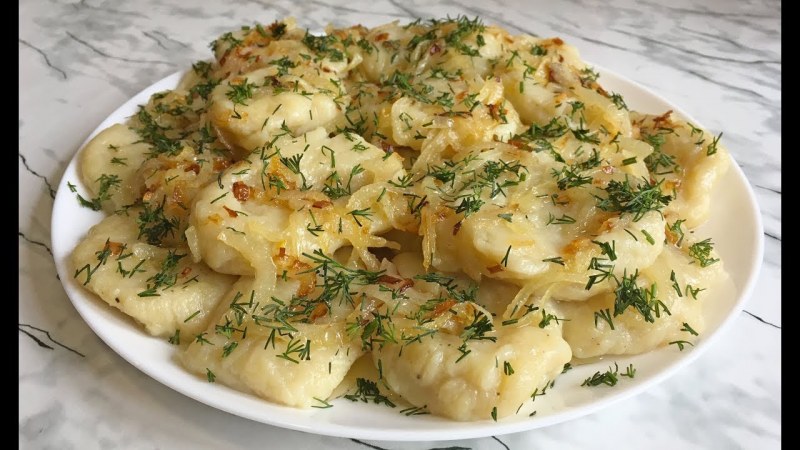 Ленивые картофельные вареники