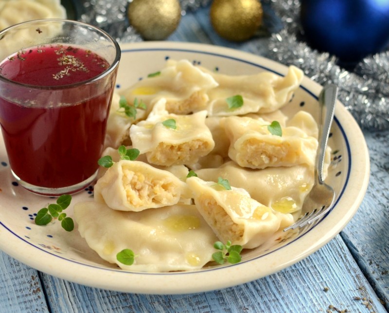 Вареники с капустой
