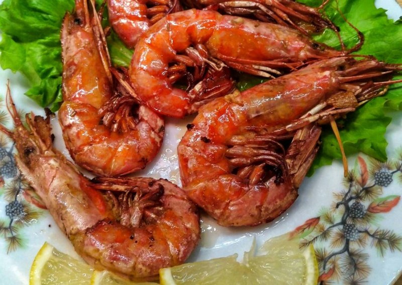 Лангустины жареные