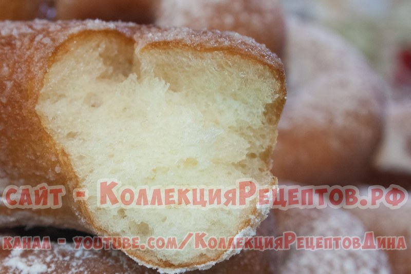 Пончики дрожжевые