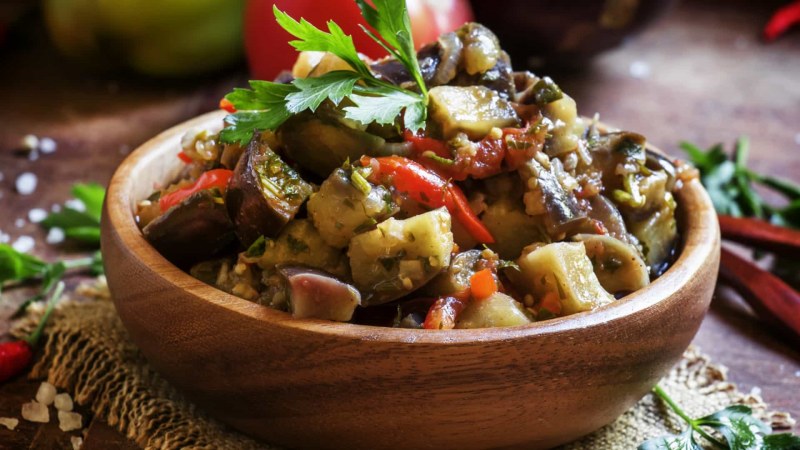 Овощное рагу с кабачками