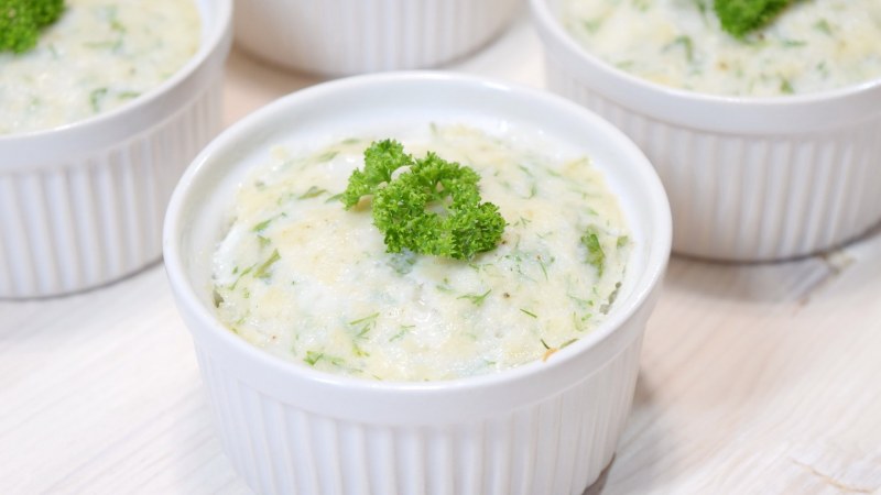 Суфле из курицы в духовке