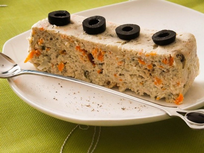 Куриное суфле в духовке