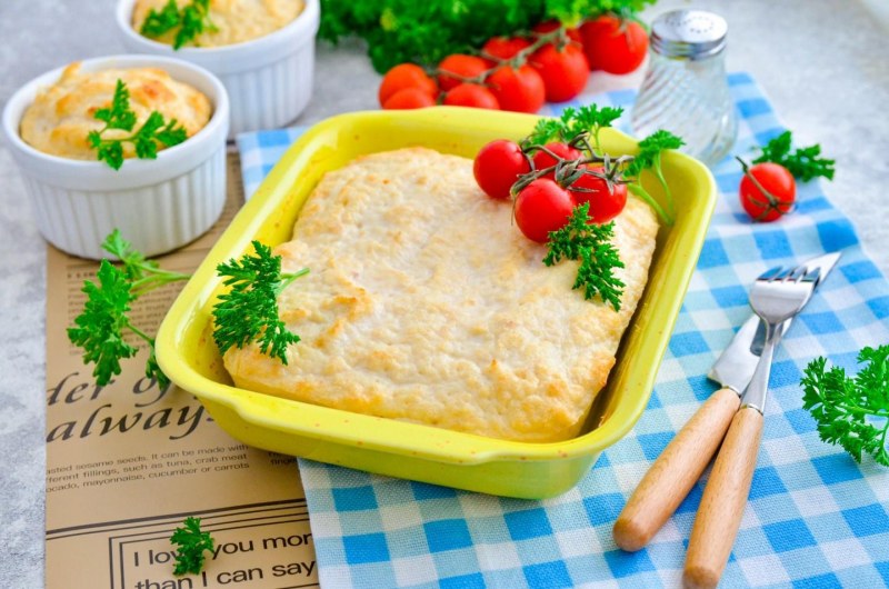 Рыбная запеканка "по-царски"