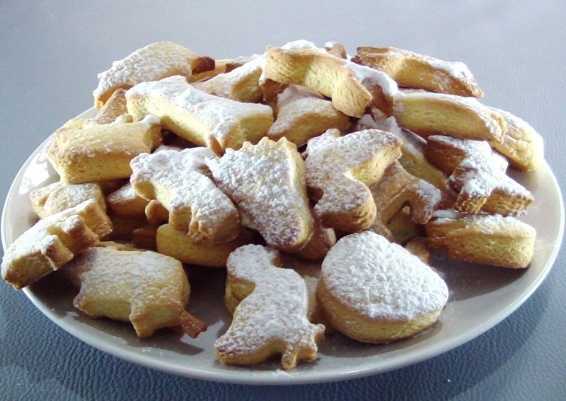 Печенье в сахаре