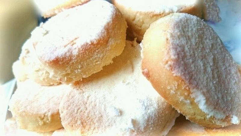 Сахарное песочное печенье
