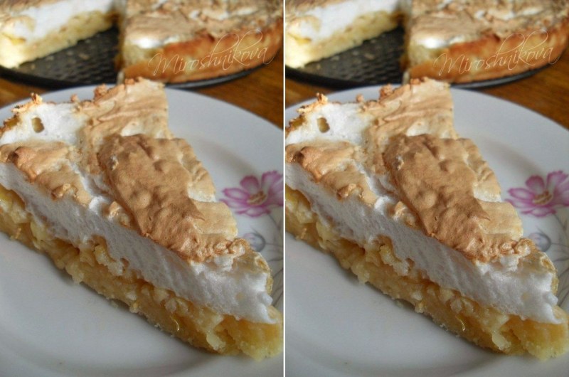 Запеченное безе