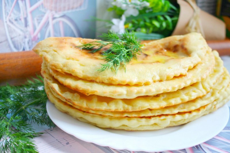 Кыстыбый с мясом