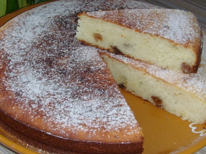 Маковый пирог на манке