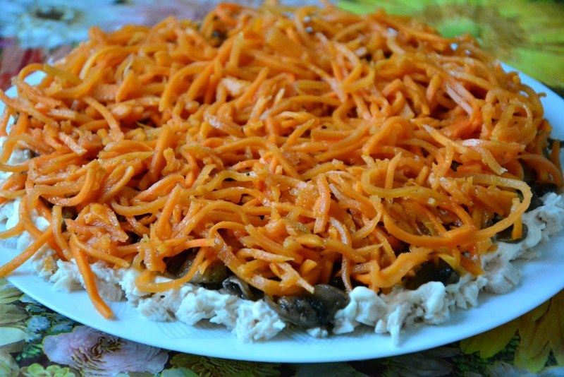 Обжорка с корейской морковкой