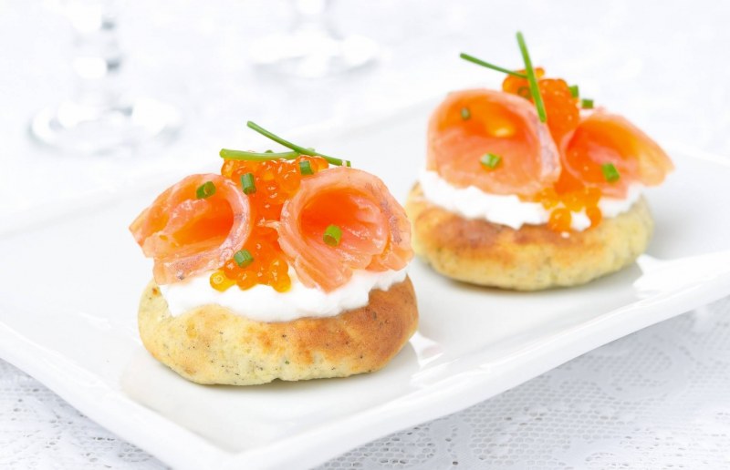 Профитроли закусочные