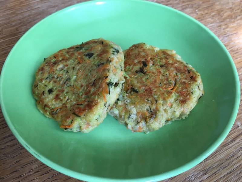 Оладьи из кабачков и моркови