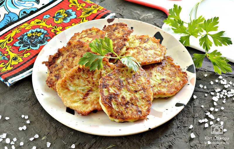 Шпинатные панкейки