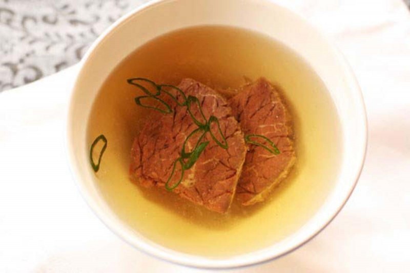 Бешбармак с бульоном