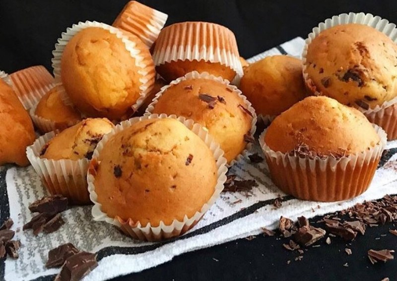 Кекс с какао в духовке