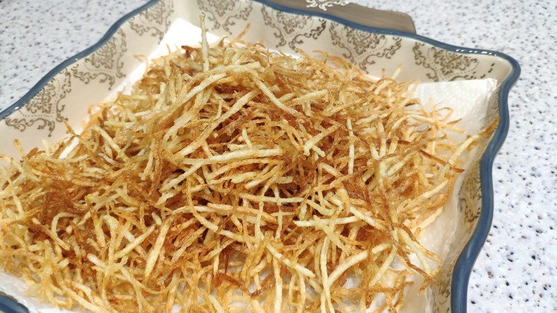 Картофель фри стружка