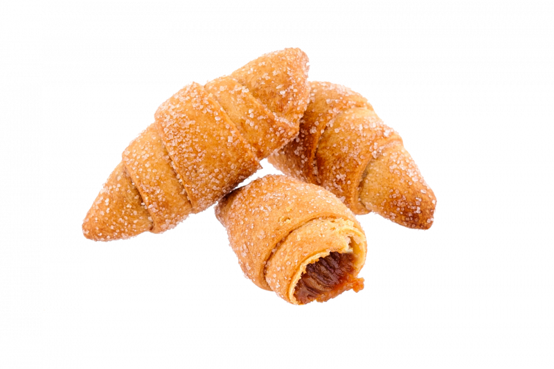 Круассан со сгущенкой