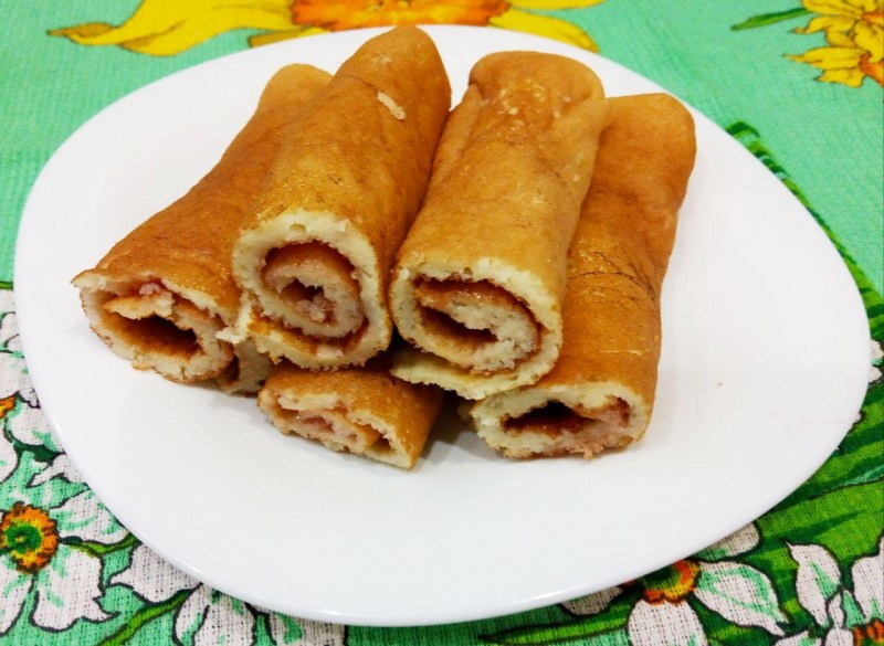 Блинчик бисквитный с начинкой