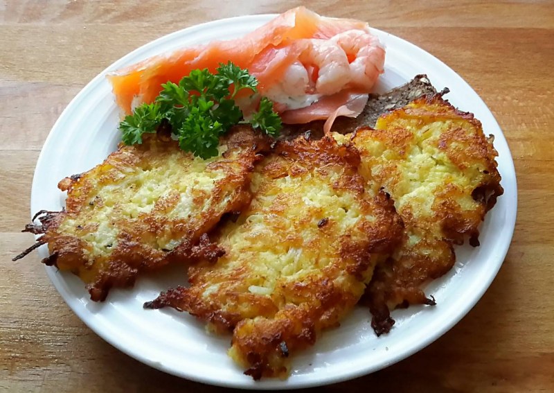 Картофельные оладьи