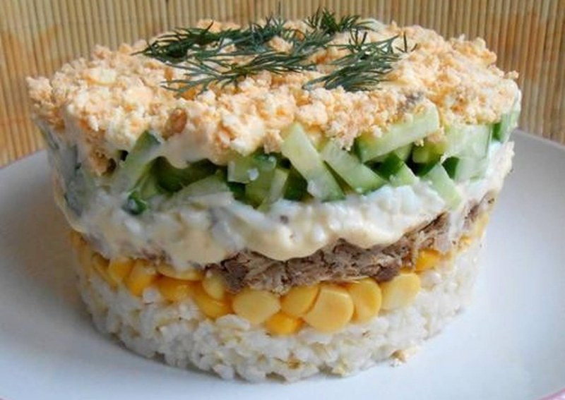 Рыбный салат