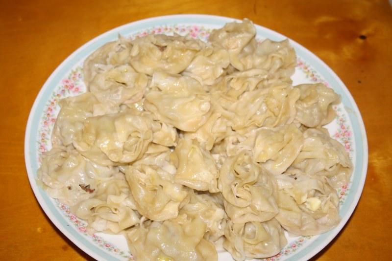 Манты в духовке